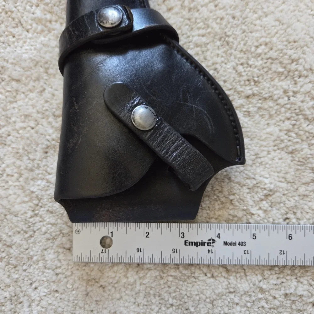 Vintage Brauer Bros Mfg Co St. Louis Leather Holster - Model H 7 - Brown